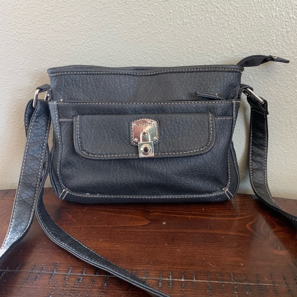 Black Rosetti Crossbody Purse - Picture 2 of 8